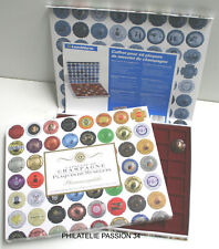 Coffret carton pour 48 plaques de muselet de Champagne  Réf  344894.