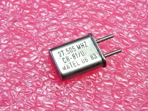 505 mhz quartz - 27.505, crystal