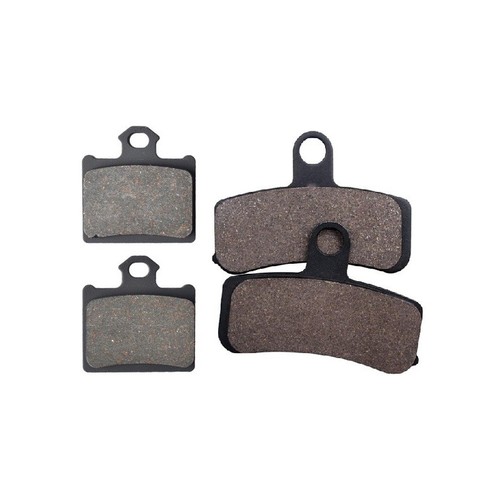 Kit plaquettes frein avant - plaquettes,