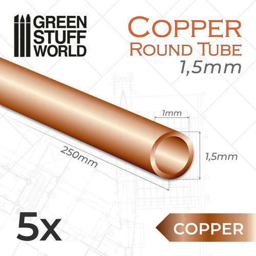 Tubes cuivre 5mm - tubes, en