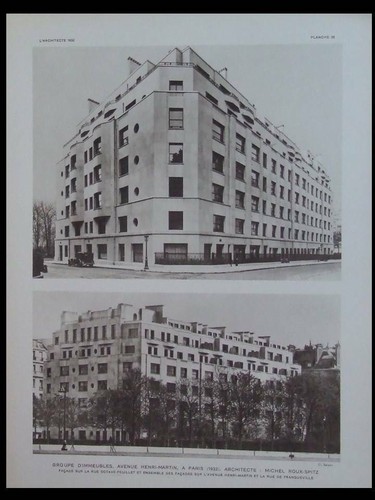 Architecte 1932 paris - paris,, 115
