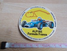 Autocollant ALPINE FORMULE FRANCE - CIRCUIT DE MONTLHÉRY - CHOCOLAT LANVIN