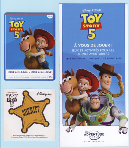 Toy story card 1 - toy, 5.