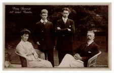 Albert Guillaume Henri de Prusse et sa famille, Tirage vintage, ca.1910 Albert G