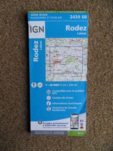526 carte ign série bleue - 526-,