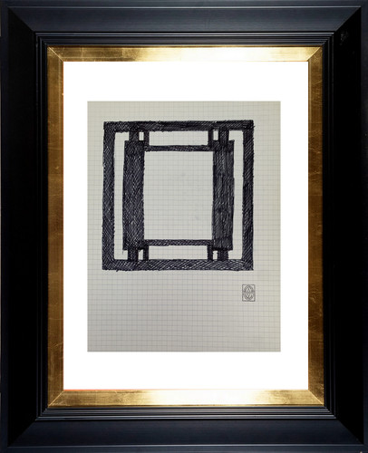 Dessin original recto verso - original, recto/verso