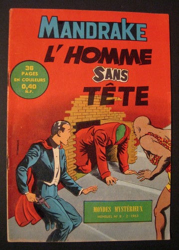 Mandrake mondes mystérieux - mondes,