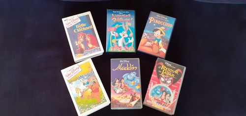 Lot cassettes vhs - de, 6