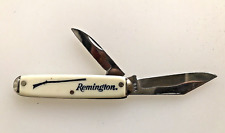 petit couteau REMINGTON canif publicitaire vintage chasse USA pocket knife