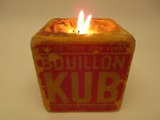 BOUILLON KUB (Plaque émaillée-Maggi-Liebig-Oxo-Poule au pot)      (Décoretout31)