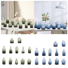 Lot de 12 vases décoratifs en