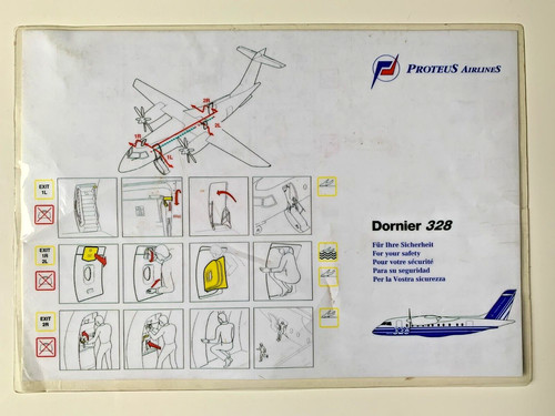 Proteus airlines dornier 328 - proteus,