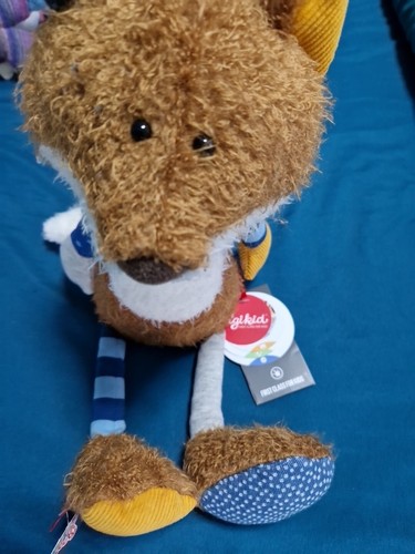 Doudou peluche sigikid renard - doudou,