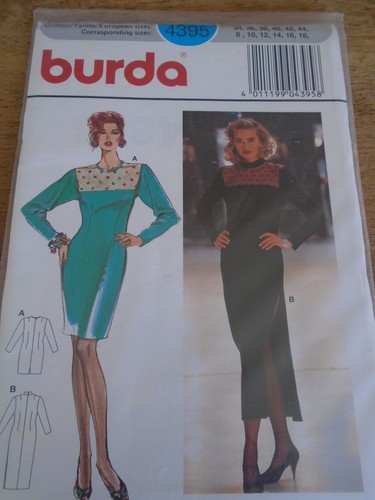 Patron burda robe de - ,