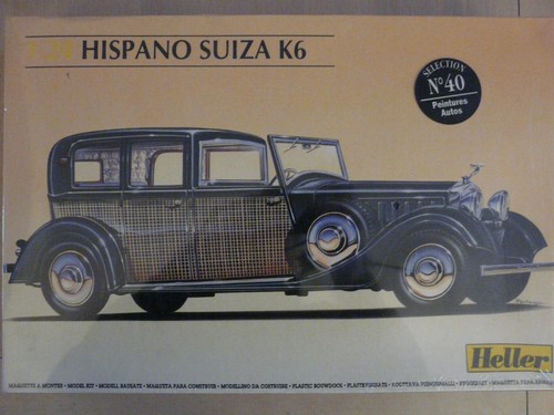 Maquette voiture heller - maquette, 1/24