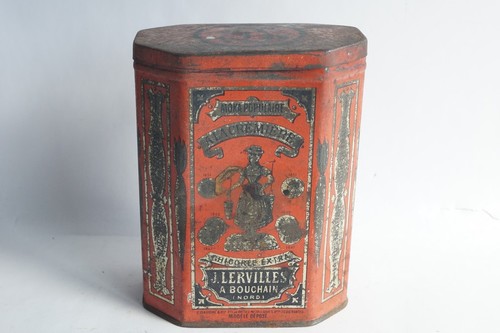 Boîte tôle lithographiée