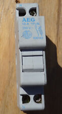Coupe Circuit AEG 10A 250V 600163 - Occasion testé ok - Porte Fusible