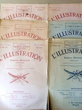L'Illustration * Lot de 6 Numéros * Années 1914 / 1915 / 1916 * Complets