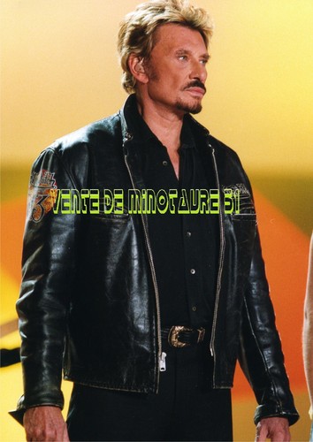 Johnny hallyday avec blouson - johnny,