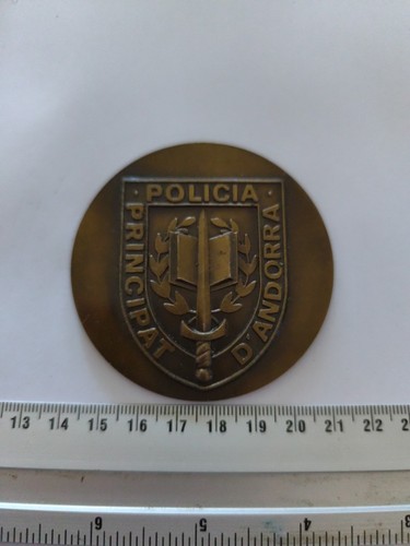 Medaille police principauté - medaille,