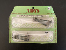 PECHE, ANCIEN LEURRE SOUS BLISTER ADYS, PLASTI-VIF LOT DE 4