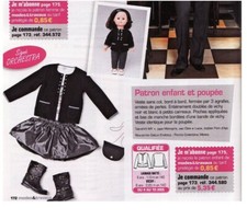 T19 PATRON POUPEE EMILIE  MODES & TRAVAUX VESTE SIGNE ORCHESTRA JANVIER 2011