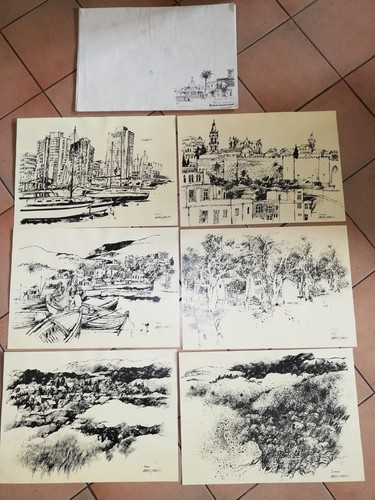 Rare lot lithographies - 6,