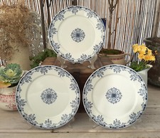 3 Assiettes plates