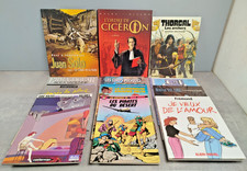 Lot 12 BD Bandes Dessinees Aventure Policier Adulte Juan Solo Ciceron Buck F26
