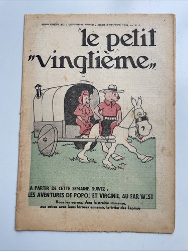 Petit vingtième popol et - le,