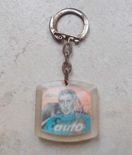 Vintage SALON DE L'AUTO 1966 Automobilia Keyring key chain France metal garage