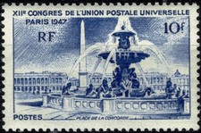 FRANCE 1947 PLACE DE LA CONCORDE YT n° 783 neuf ★★ luxe /MNH (A)