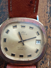 Montre homme mécanique ROYCE Swiss vers 1970 - 17 jewels Incabloc watch