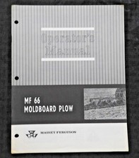 1966 MASSEY FERGUSON Mf 130 135 150 Tracteur #66 Moldboard Charrue Opérateurs