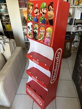 Rare Présentoir Nintendo Officiel PLV Magasin – 1m50 – Mario Zelda Donkey Kong