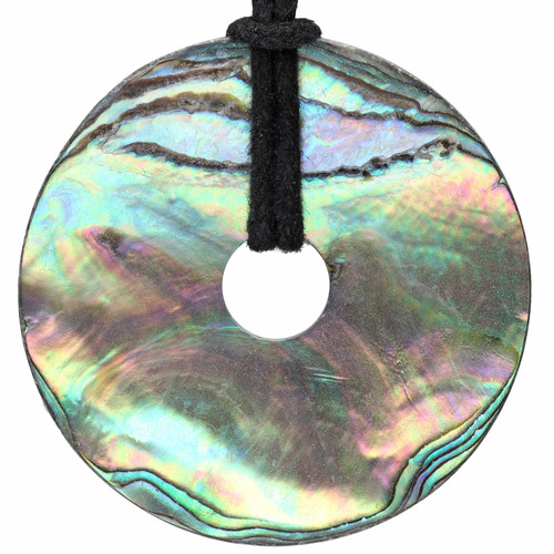 Pendentif donut abalone - donut, 40