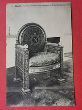 CPA 92 RUEIL - Château de la Malmaison - Fauteuil du Trône de Napoléon