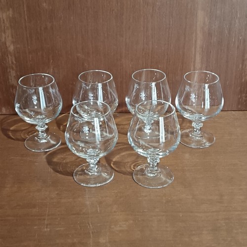 Verres cognac en cristal - 6,
