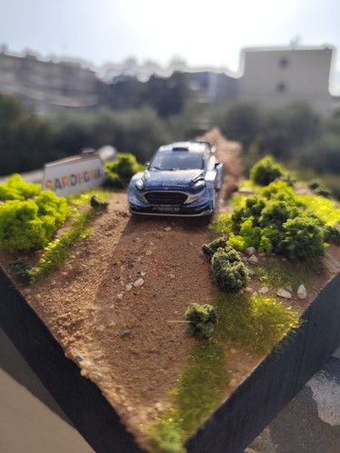 Diorama rallye byron - diorama,