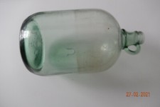 ancienne bombonne 4 litres " MARIE JEANNE " hauteur 30 cm