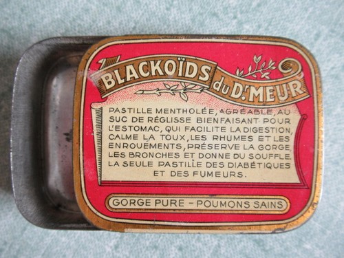 Boite metal ancienne - metal,