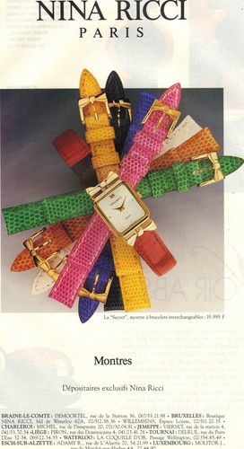 Publicite advertising 1991 - ,