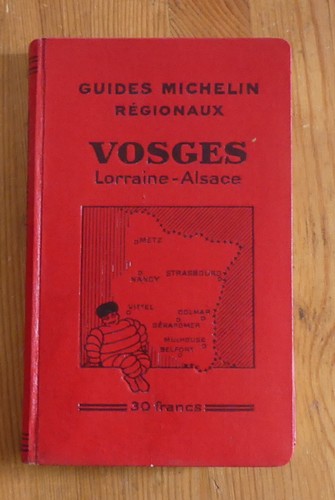 Guide michelin vosges - guide,