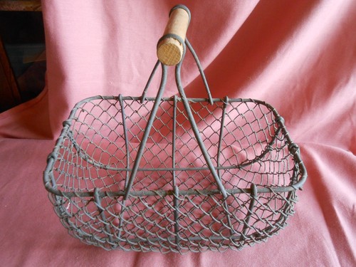 Panier oeufs ancien en - oeufs,