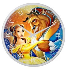 Pendule Murale  La Belle et la