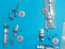  patte support éclairage phare dynamo vélo Bicyclette ( Luxor, Lucas, soubitez)