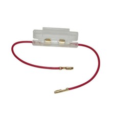 Porte fusible - +,
