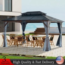 10x13 Outdoor Hardtop Wood