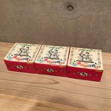 Lot de 3 verres vintage Raymond Jean Peynet Kirin citron de collection rétro