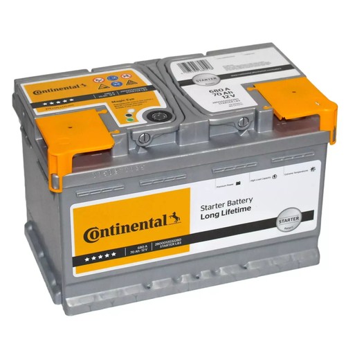 Batterie auto continental 70ah - batterie,